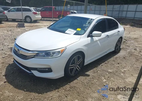 2016 Honda Accord Sport z USA, uszkodzony, nr VIN 1HGCR2F55GA168580